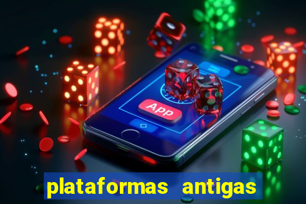 plataformas antigas de jogos